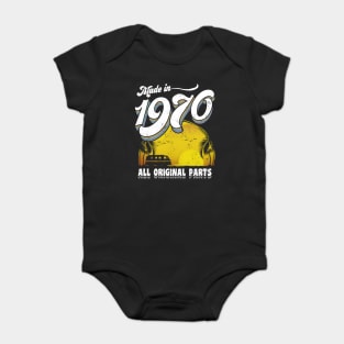 Made in 1970 All Original Parts Baby Bodysuit